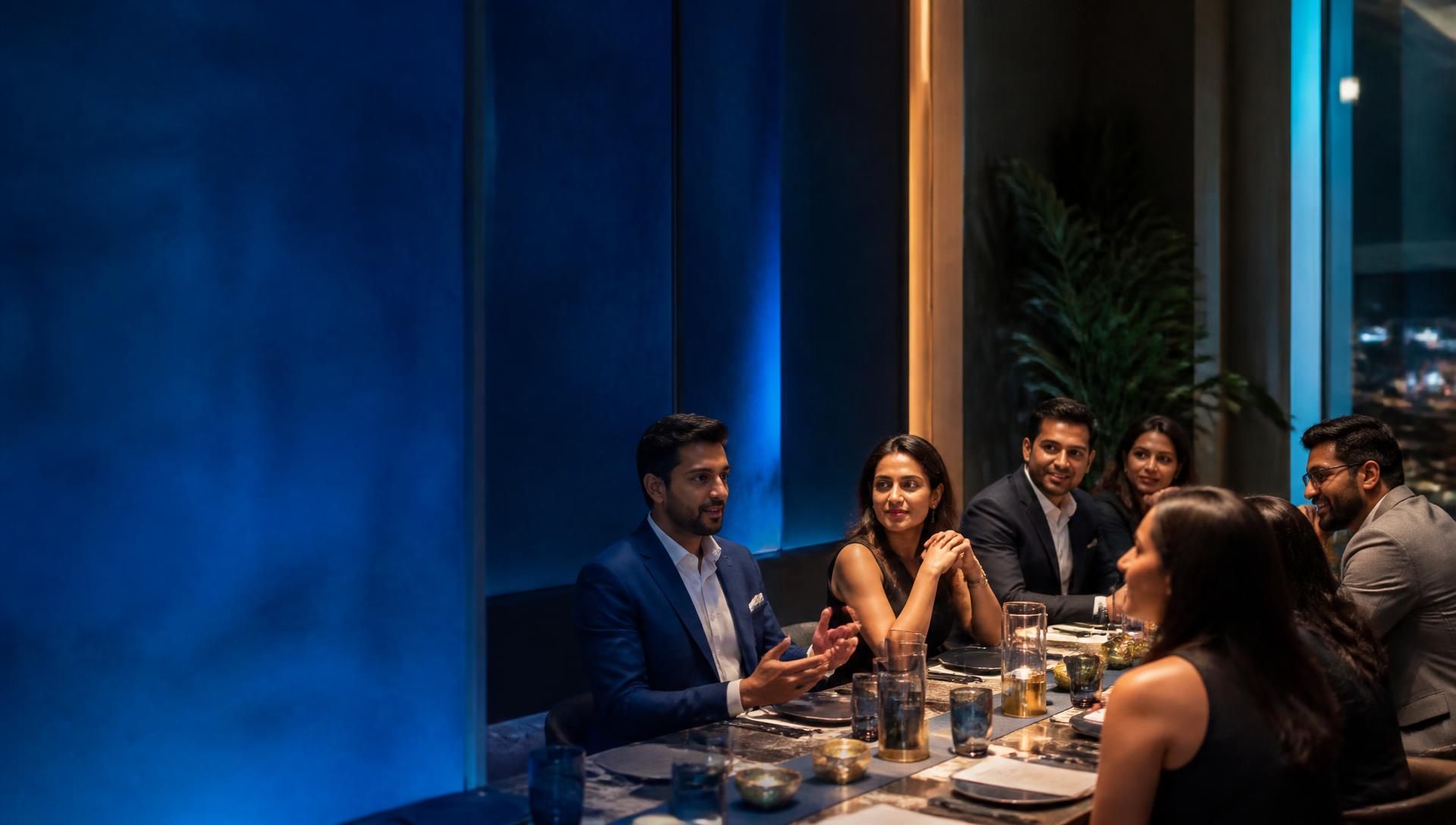 Offline business meetings